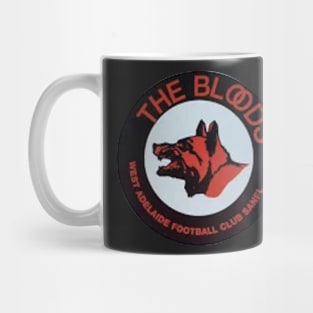 The Bloods West adelaide football club | AFL Aussie football Mug